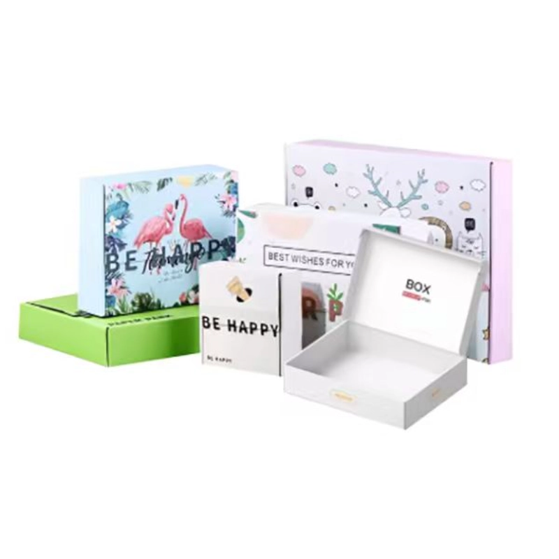 corrugated cardboard shipping box