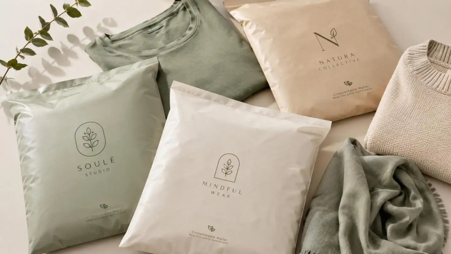 Custom Logo Compostable Poly Mailers